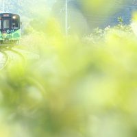 真冬の油須原駅